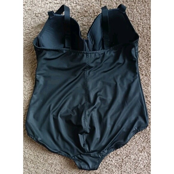 Ulla Popken Shapewear Size 42C Black Womens Plus Size Bodyform Underwire - Picture 2 of 6